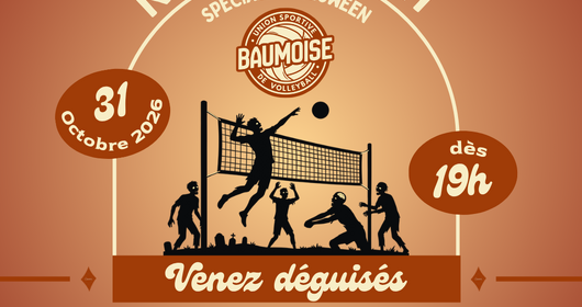 Nuit du volley spécial Halloween 4x4 mixte